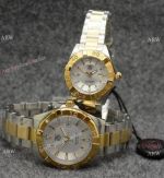 Copy TAG Heuer Aquaracer 300M Couple Watches Two Tone Quartz